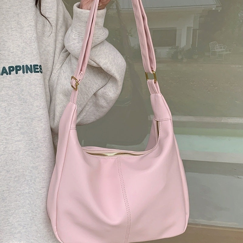 Retro Trendy Korean Style Versatile Large Capacity Shoulder Bag