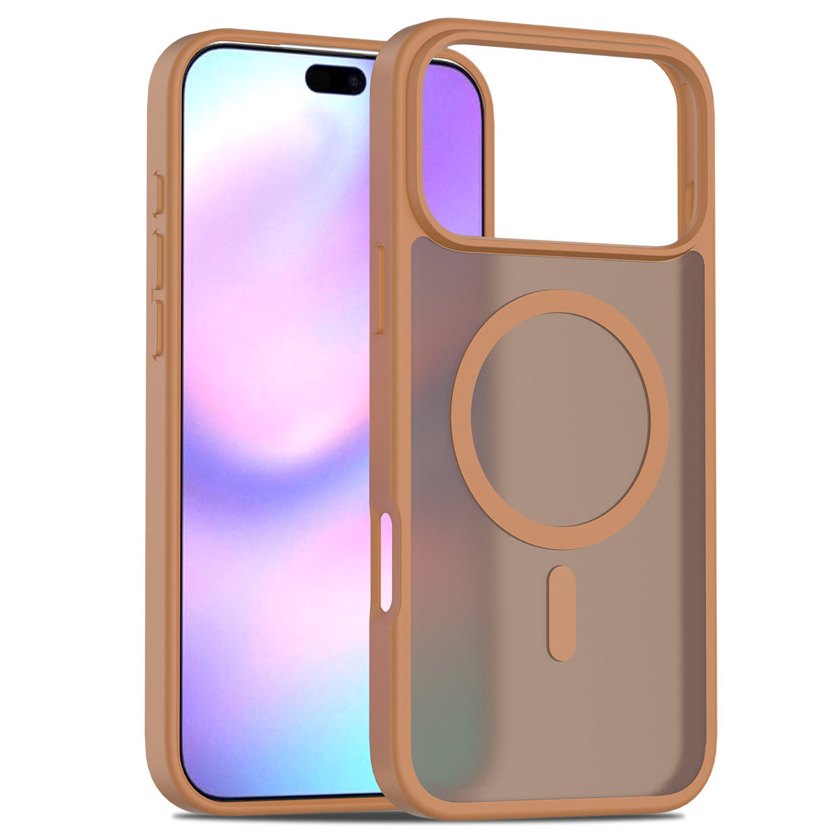 Frosted Skin Feeling Two-in-one Anti-drop Phone Shell