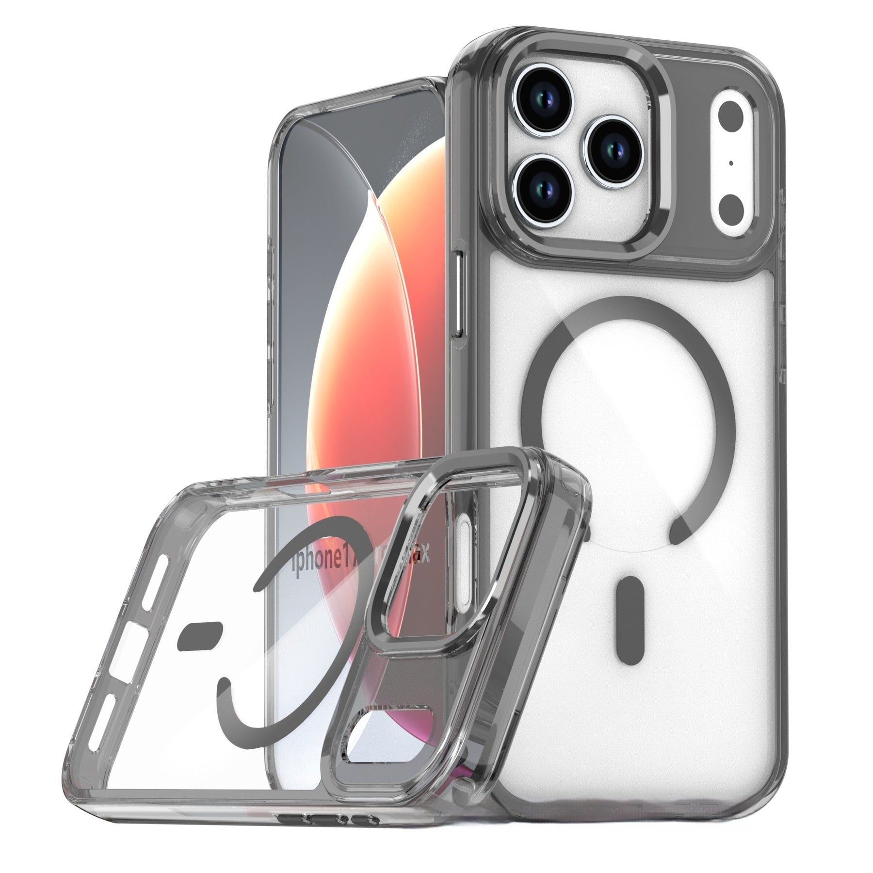 Magnetic Wireless Transparent Drop-resistant Protective Cover