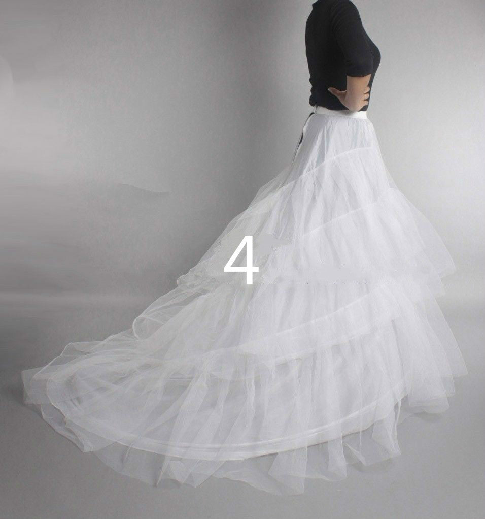 Underskirt Fancy Bridal Dress Hoop Slips