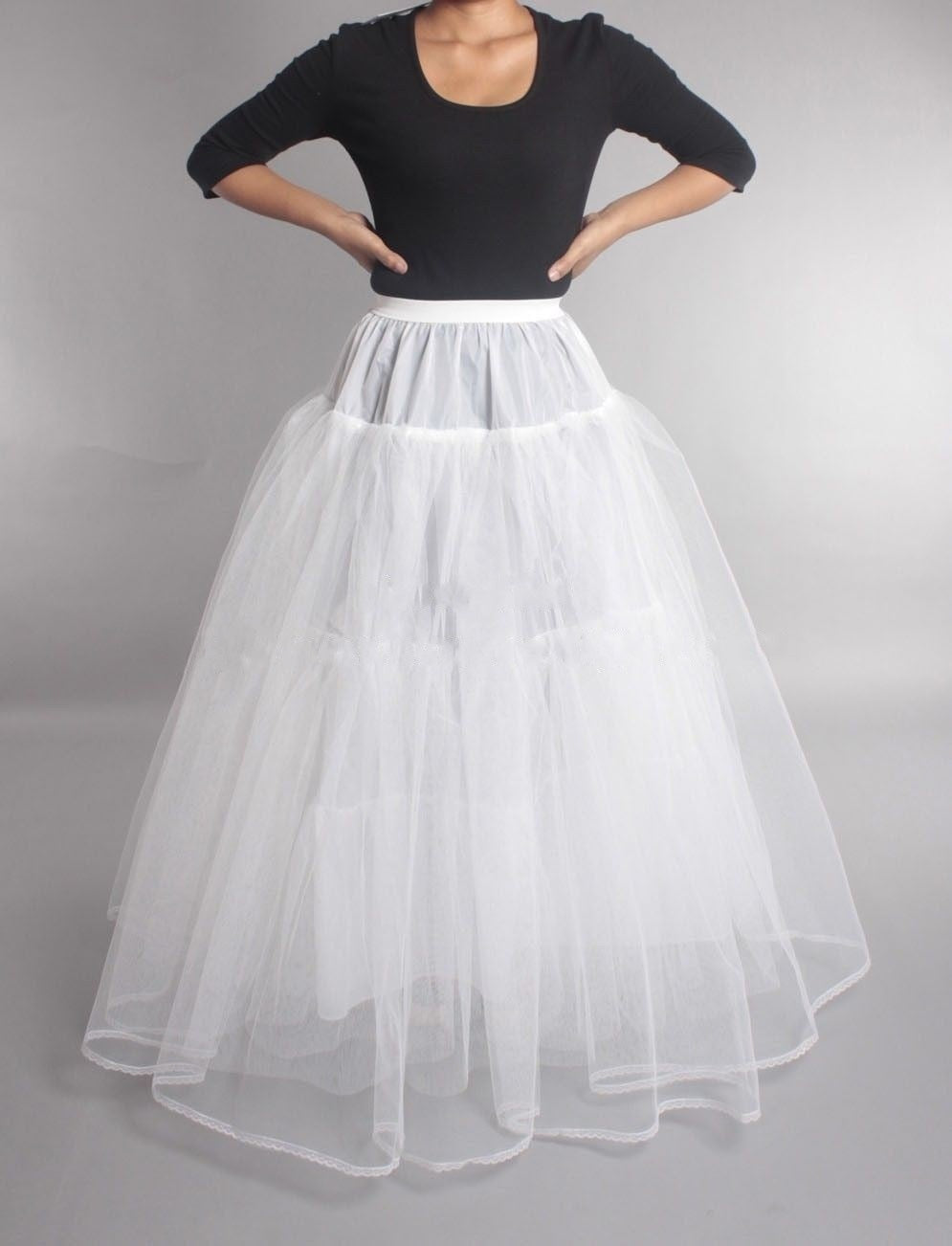Underskirt Fancy Bridal Dress Hoop Slips