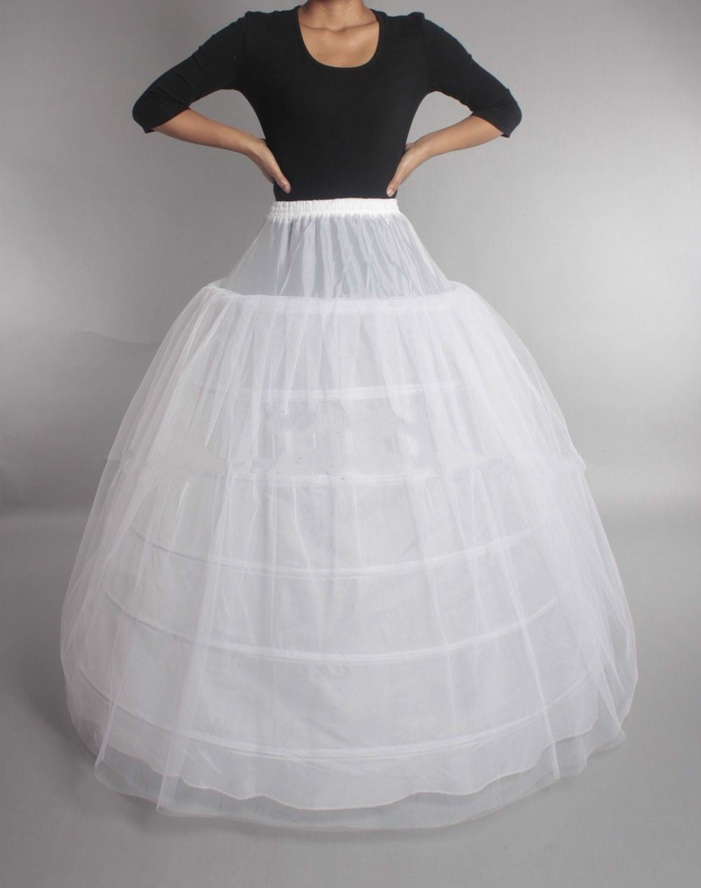 Underskirt Fancy Bridal Dress Hoop Slips