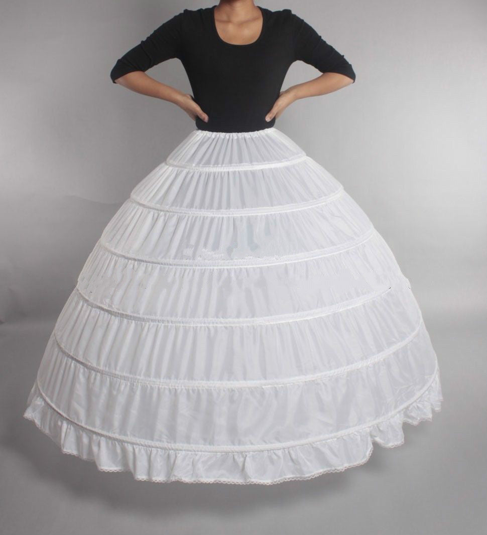 Underskirt Fancy Bridal Dress Hoop Slips