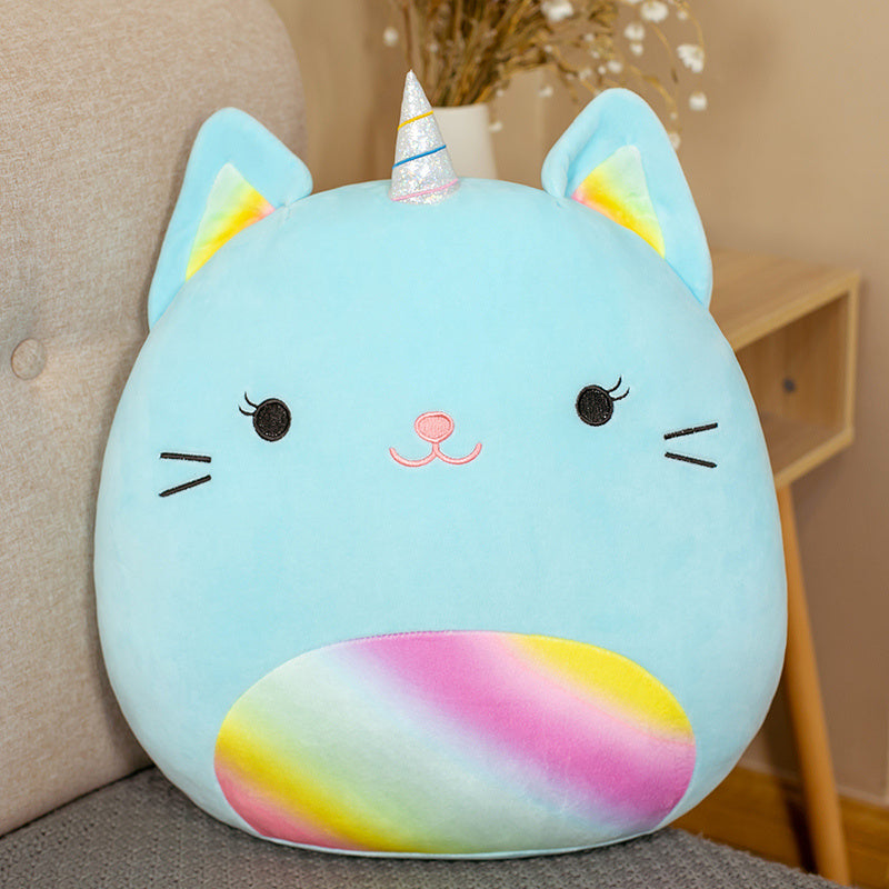 Cute Fat Fat Plush Toy Animal Doll Kawaii Deer Pig Soft Pillow Buddy Stuffed Cushion ValentineS Gift For Kids Girl