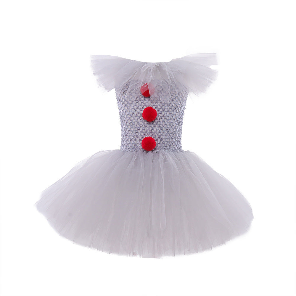 Mesh Princess Dress Set Children&