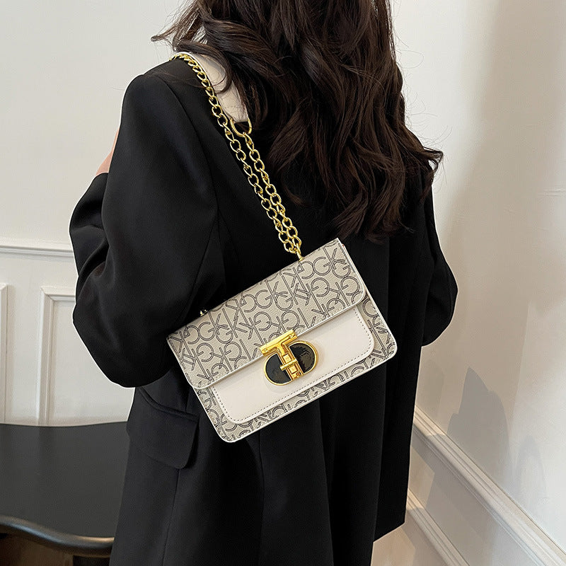 Spring New All-Match Style Shoulder Crossbody Bag Square
