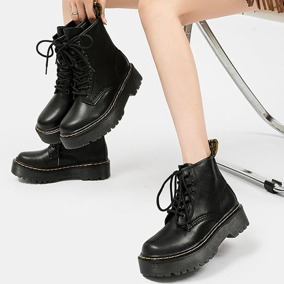 Platform Martin Boots Women&