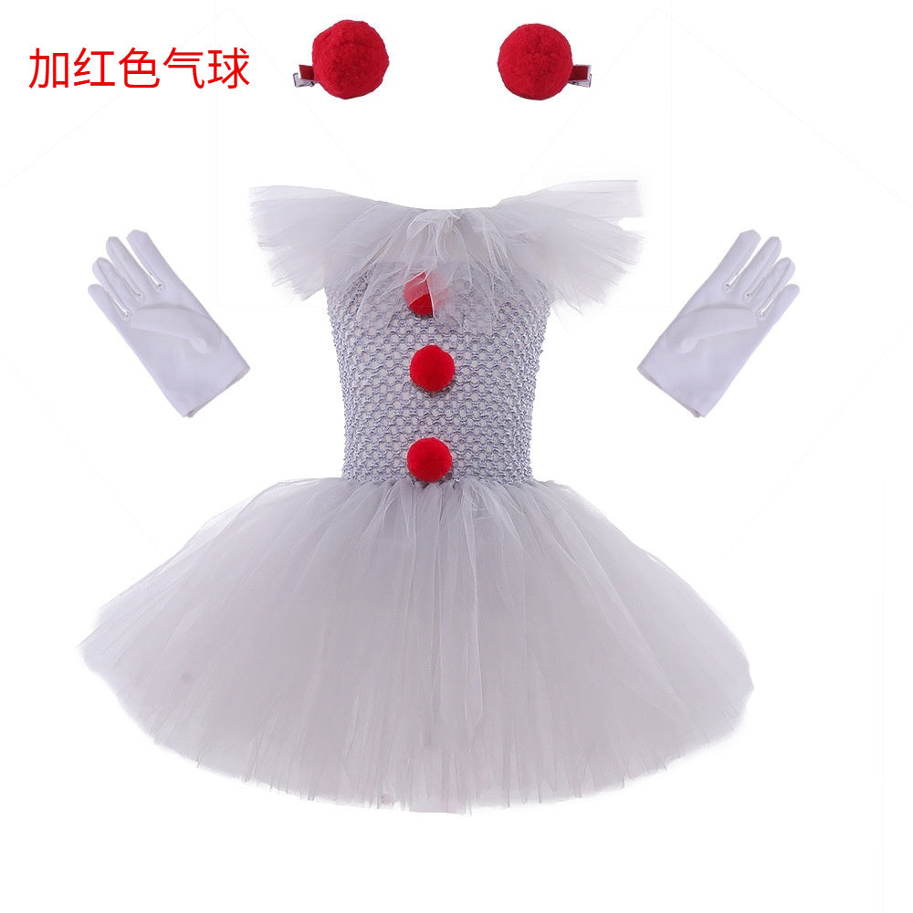 Mesh Princess Dress Set Children&
