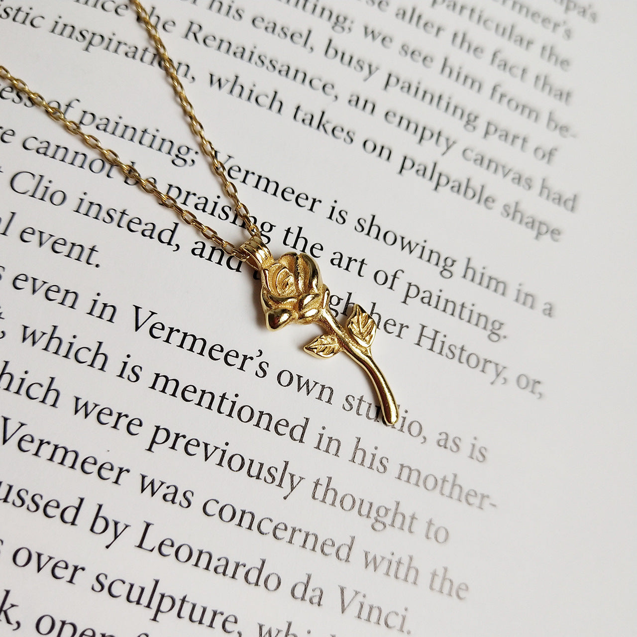 Rose Gold Necklac