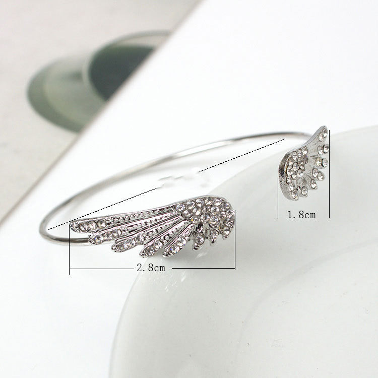 Diamond Wing Bangle