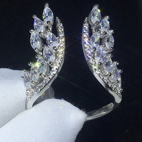 Angel Wing Ring Alloy Wing