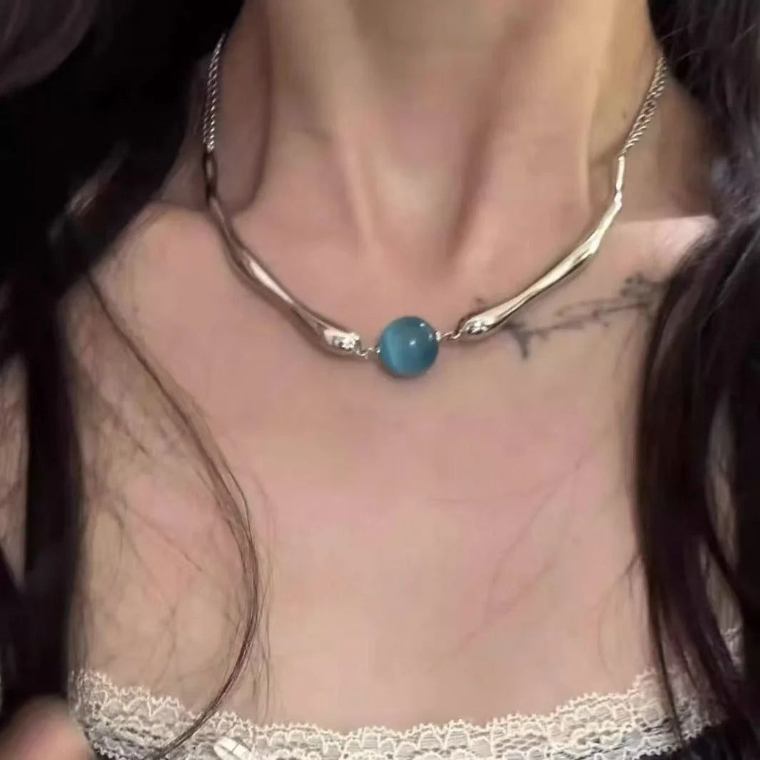 All-match High-grade Retro Titanium Steel Necklace For Women