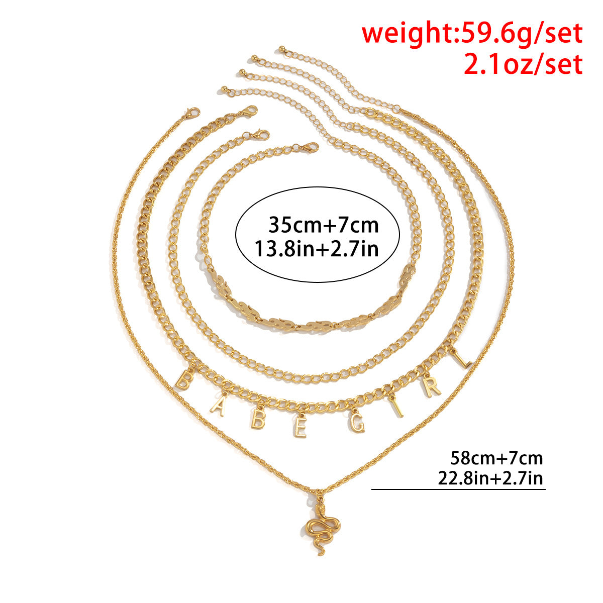 Tassel Necklace Hip Hop Trendy Dragon-shaped Tag Necklace