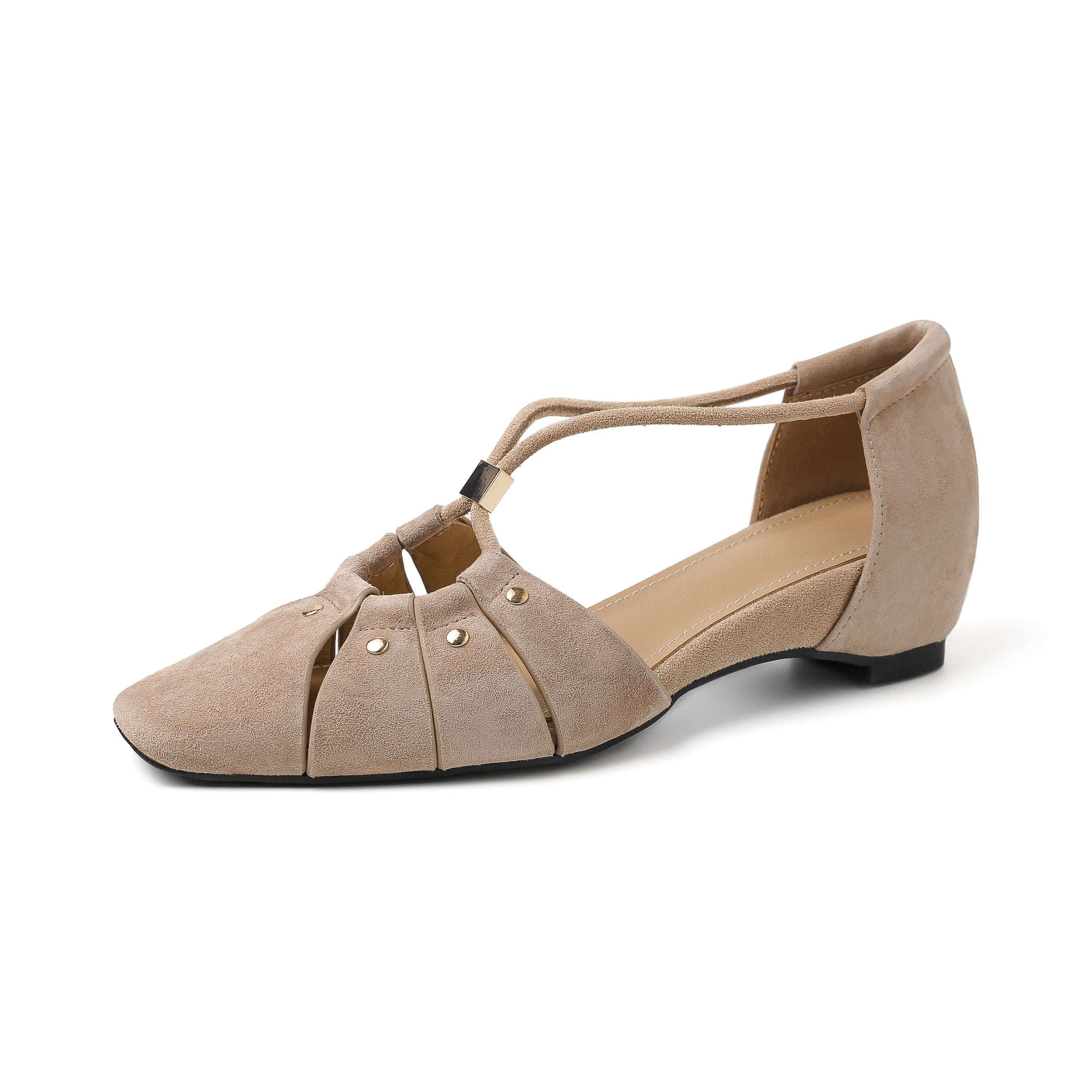 Handcrafted Full-Grain Leather Cage Sandals, Women&