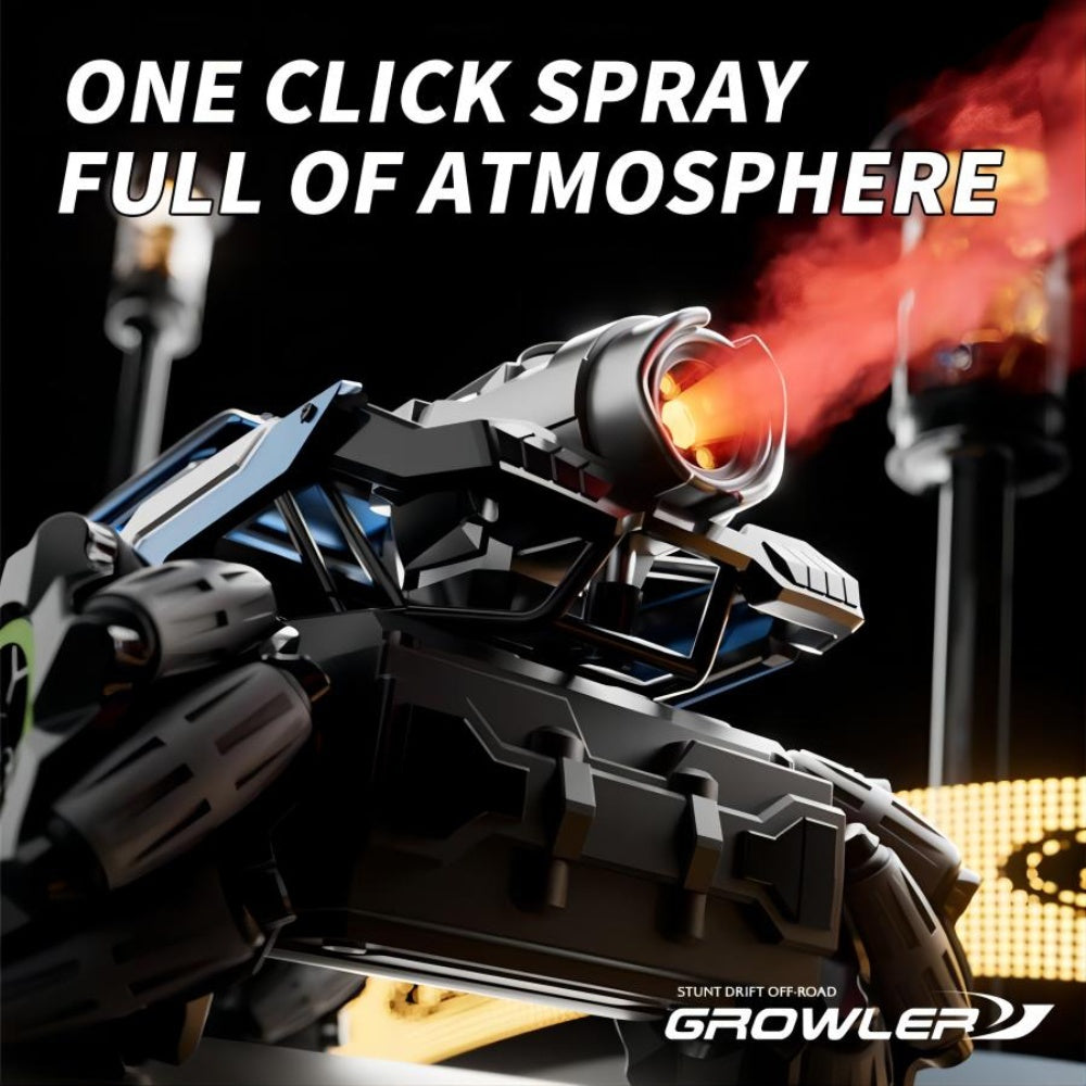 4DRC Remote Control Truck With Spray&Light, Dual Motors Off Road RC Car, 2.4Ghz 4WD 360 Rock Crawler,Hand Controlled Gesture,Toy For Kids Adults.Logistics Is Randomly Sent By UPS,USPS,fedex