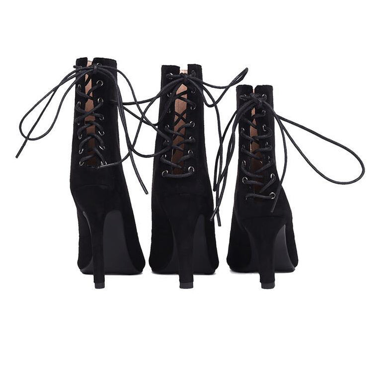 Stiletto Heel Ankle Boots Jazz Jazz Shoes