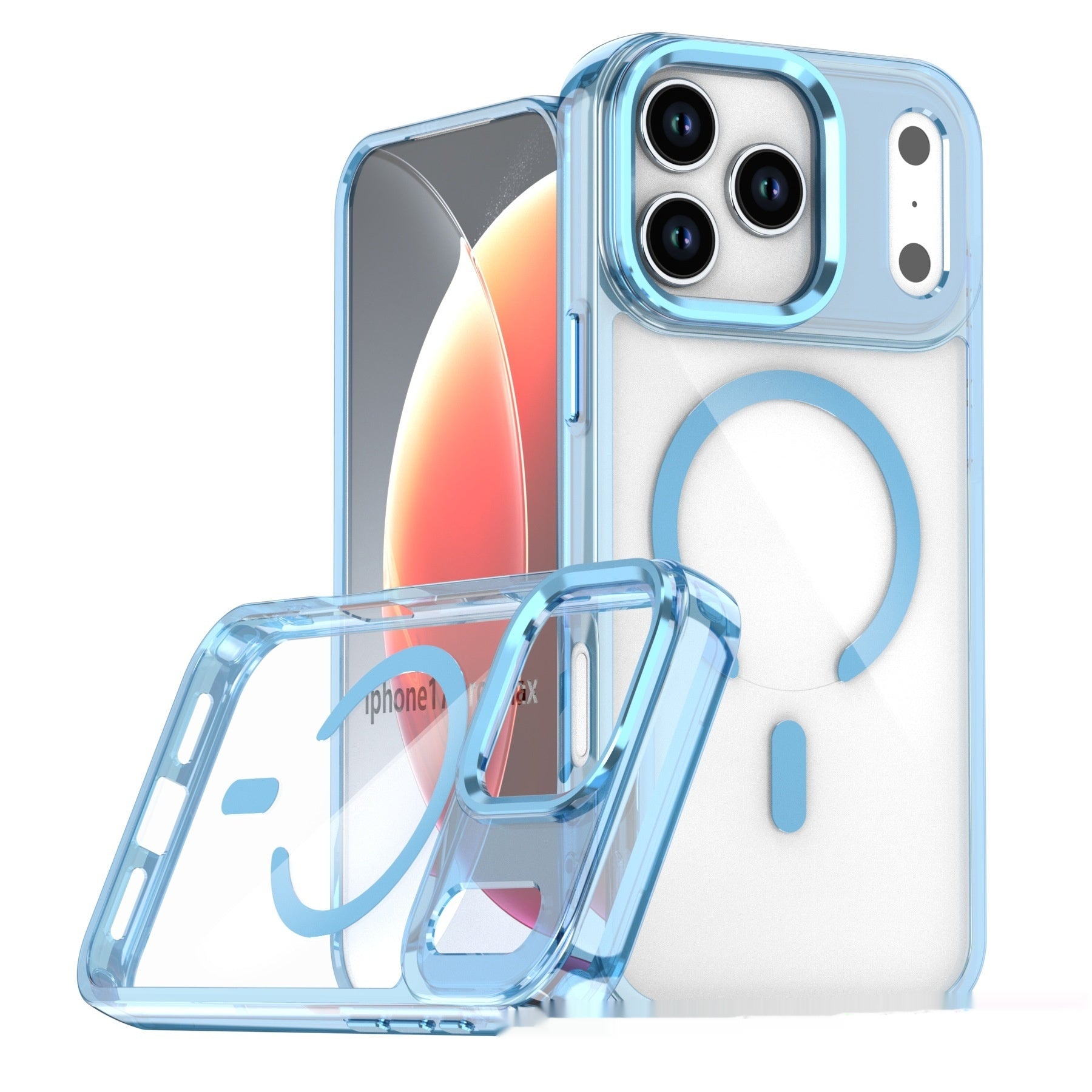 Magnetic Wireless Transparent Drop-resistant Protective Cover