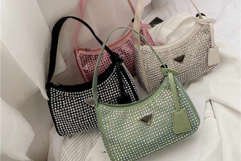 Square Bag Shoulder Bag Texture Messenger Bag Handbag