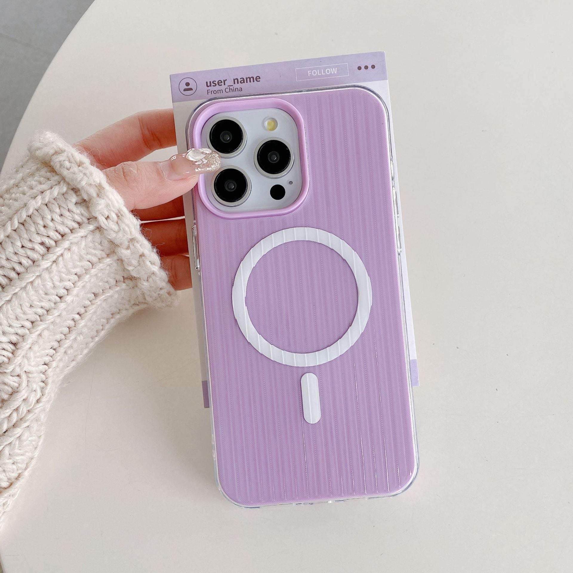 Magnetic Stripe Two-in-one Phone Case
