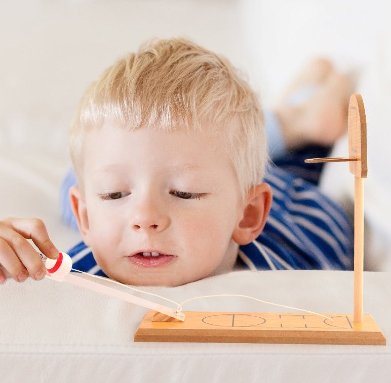 Wooden mini desktop bowling basketball game Parent-child interaction Child adult decompression toy