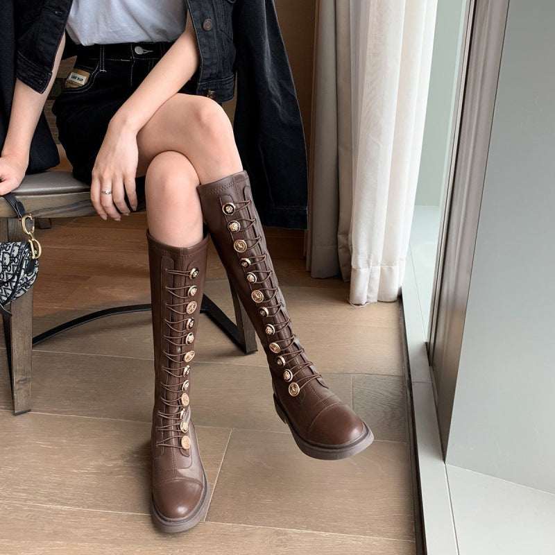 All-match British Short Boots Women&