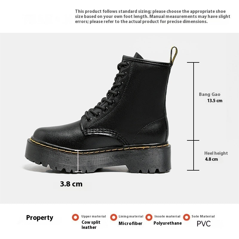 Platform Martin Boots Women&
