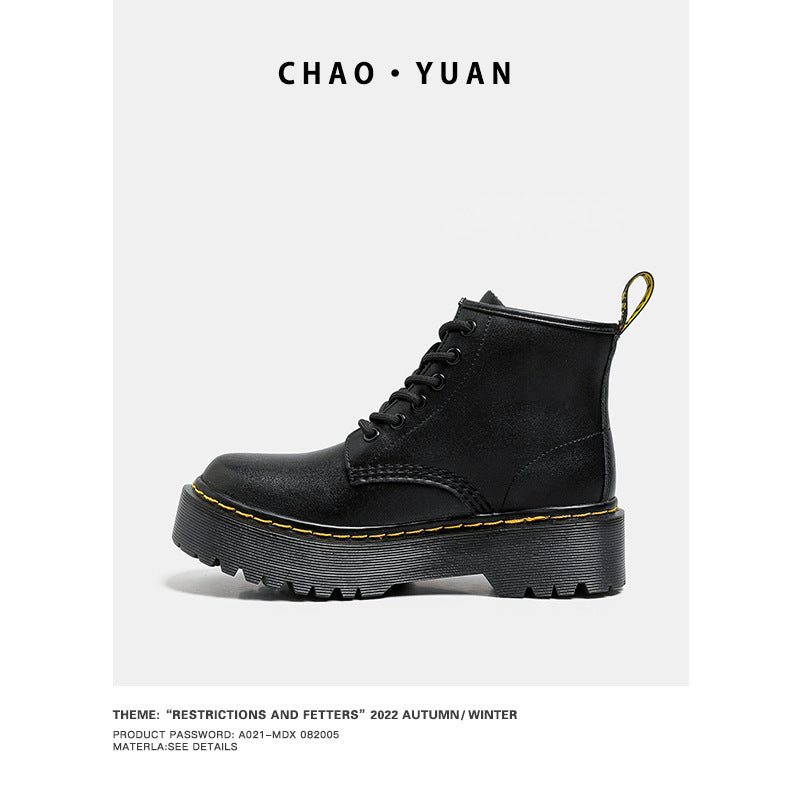 Platform Martin Boots Women&