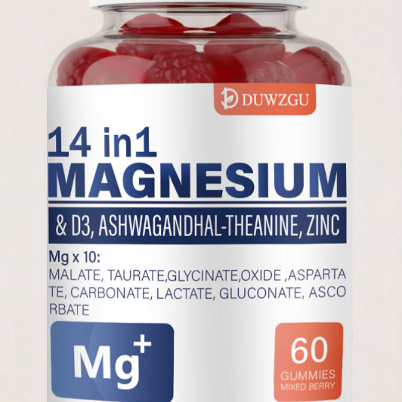 Magnesium-containing Gummy Candies