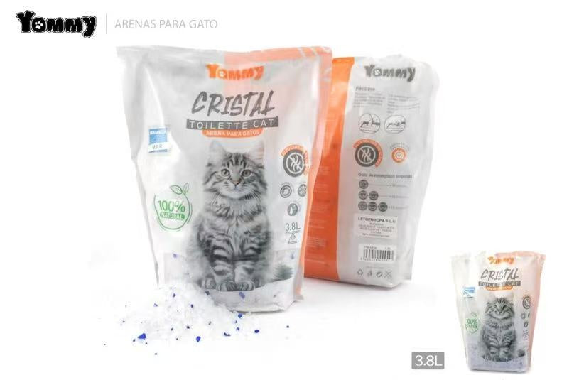 3.8L Crystal Cat Litter