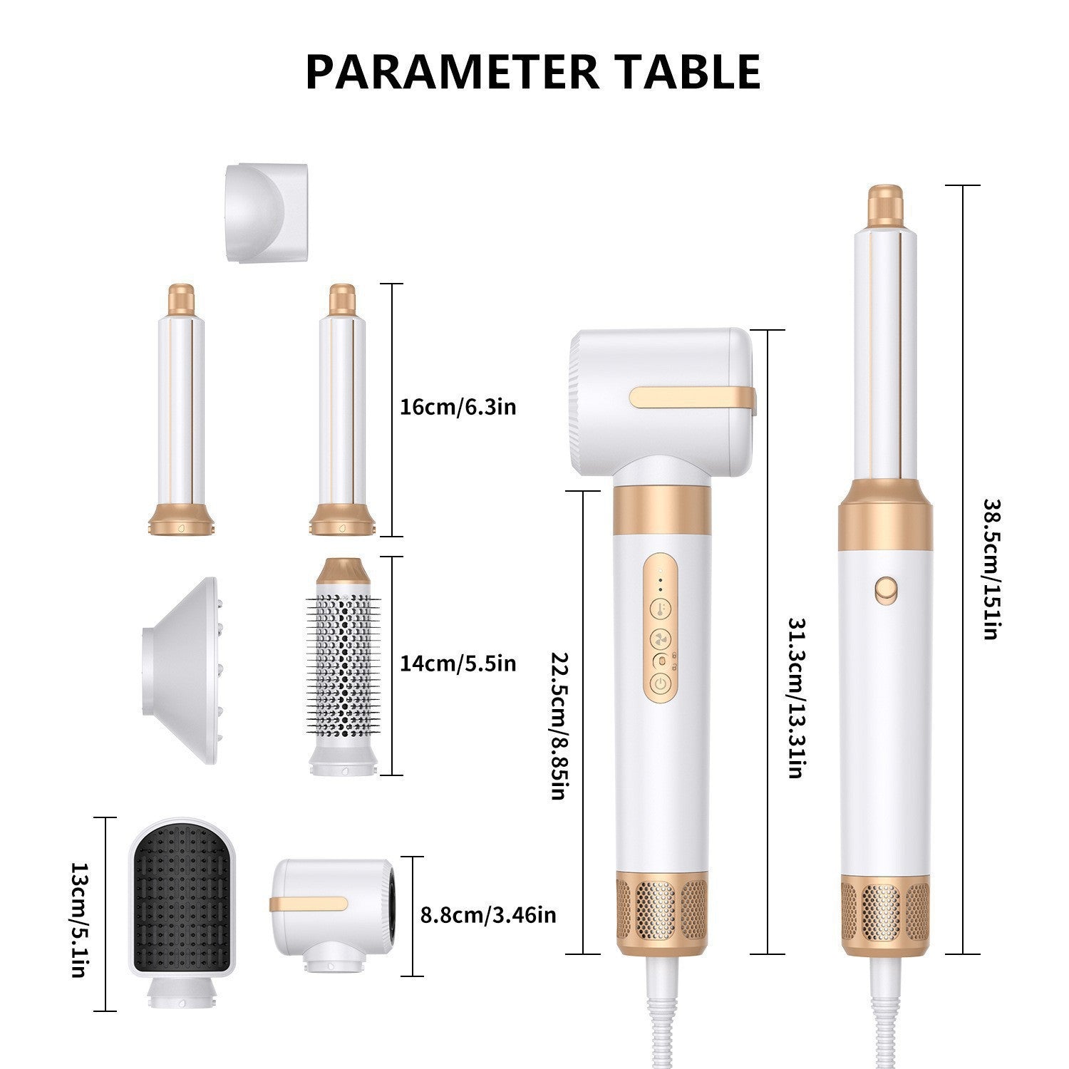 Luxury 7-in-1 Air Wrap Styler