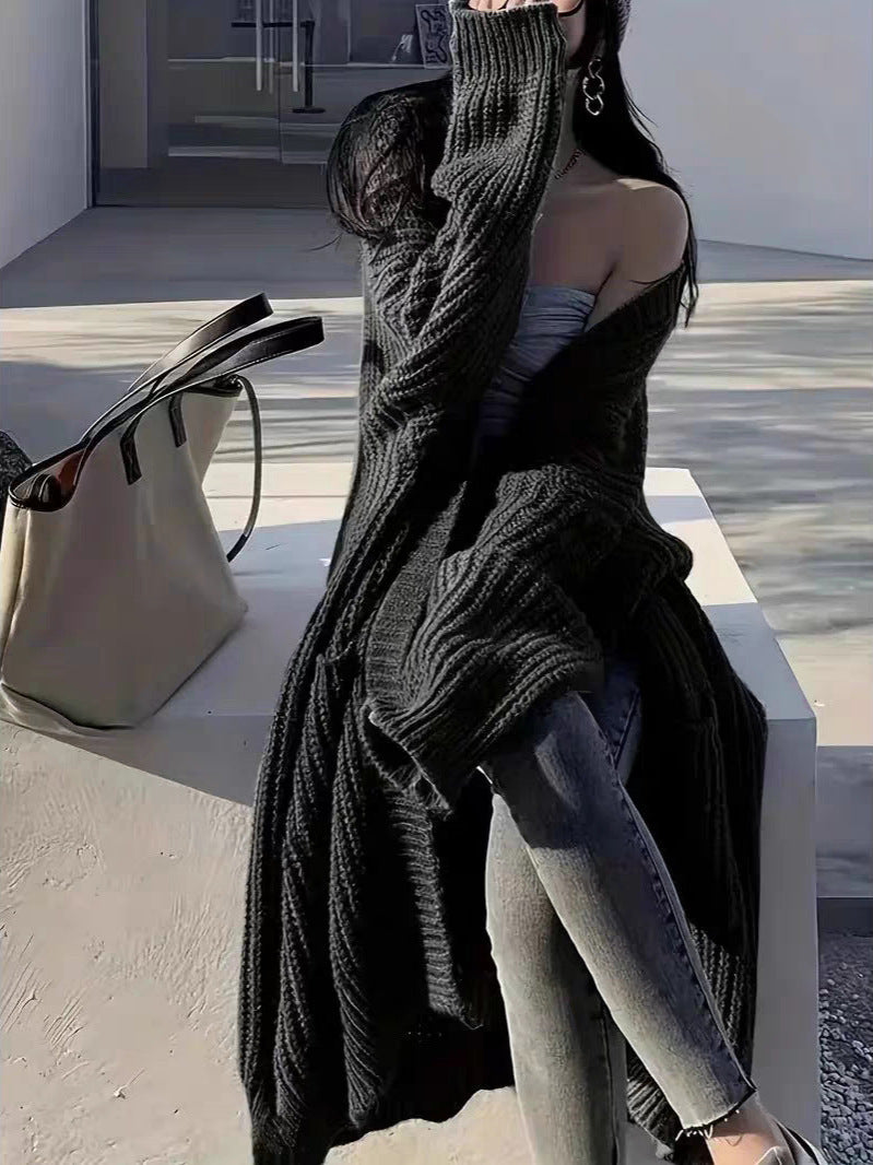 Overknee Sweater Coat Women&