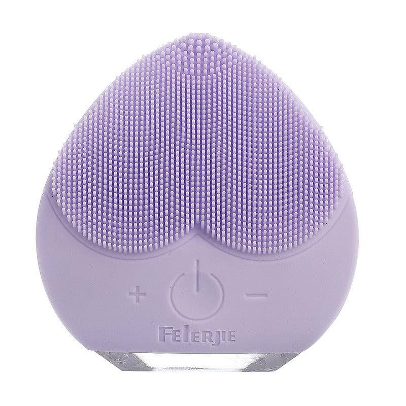 Electric Silicone Cleansing Instrument Facial Brush