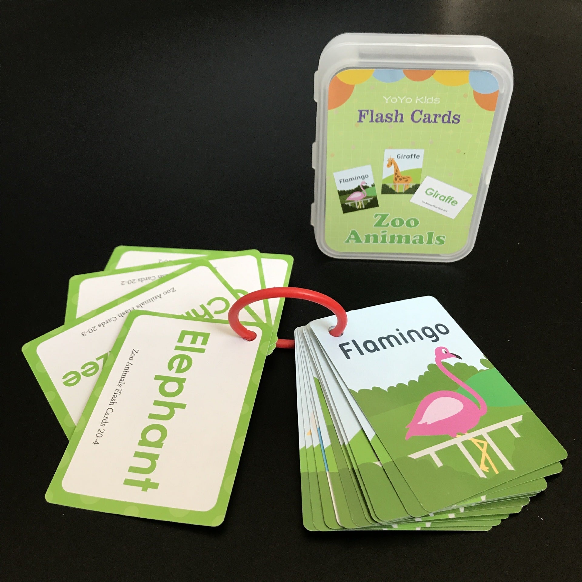 Food Traffic English Learning Card