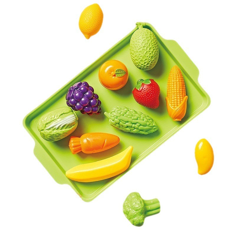 Kids Kitchen Toy Pretends Play Cooking Food Game Hamburger