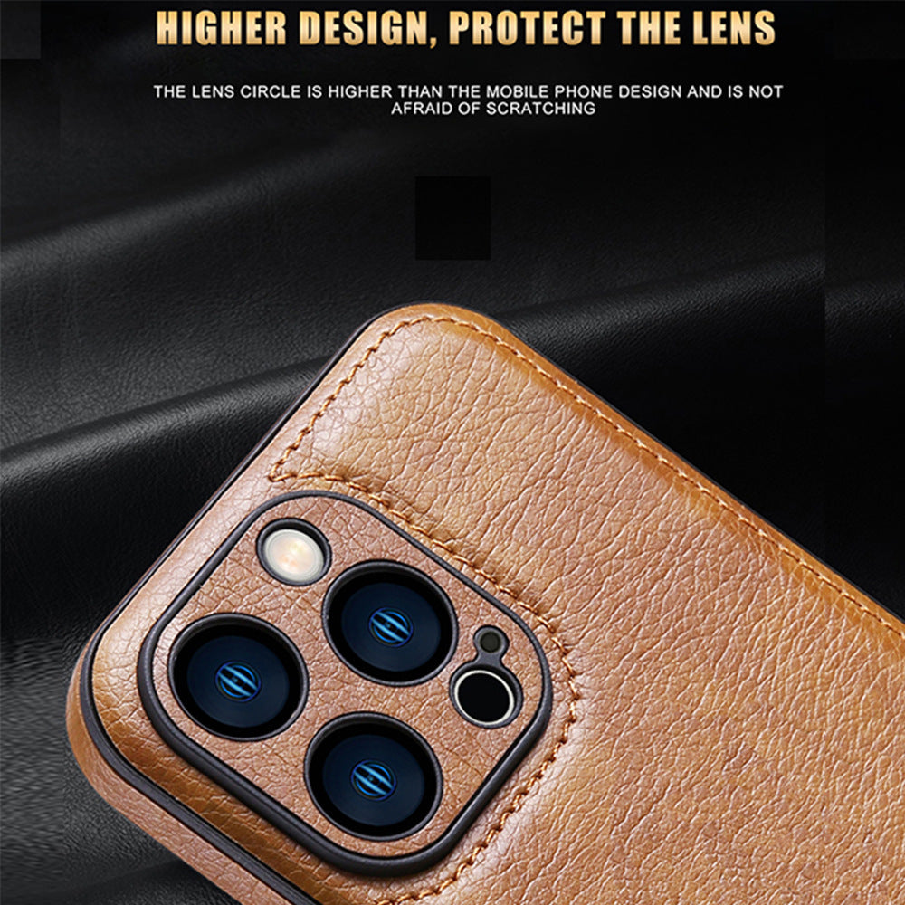 Leather Grain Phone Case High-grade Drop-resistant