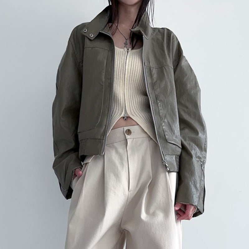 Loose Jacket Coat Women&