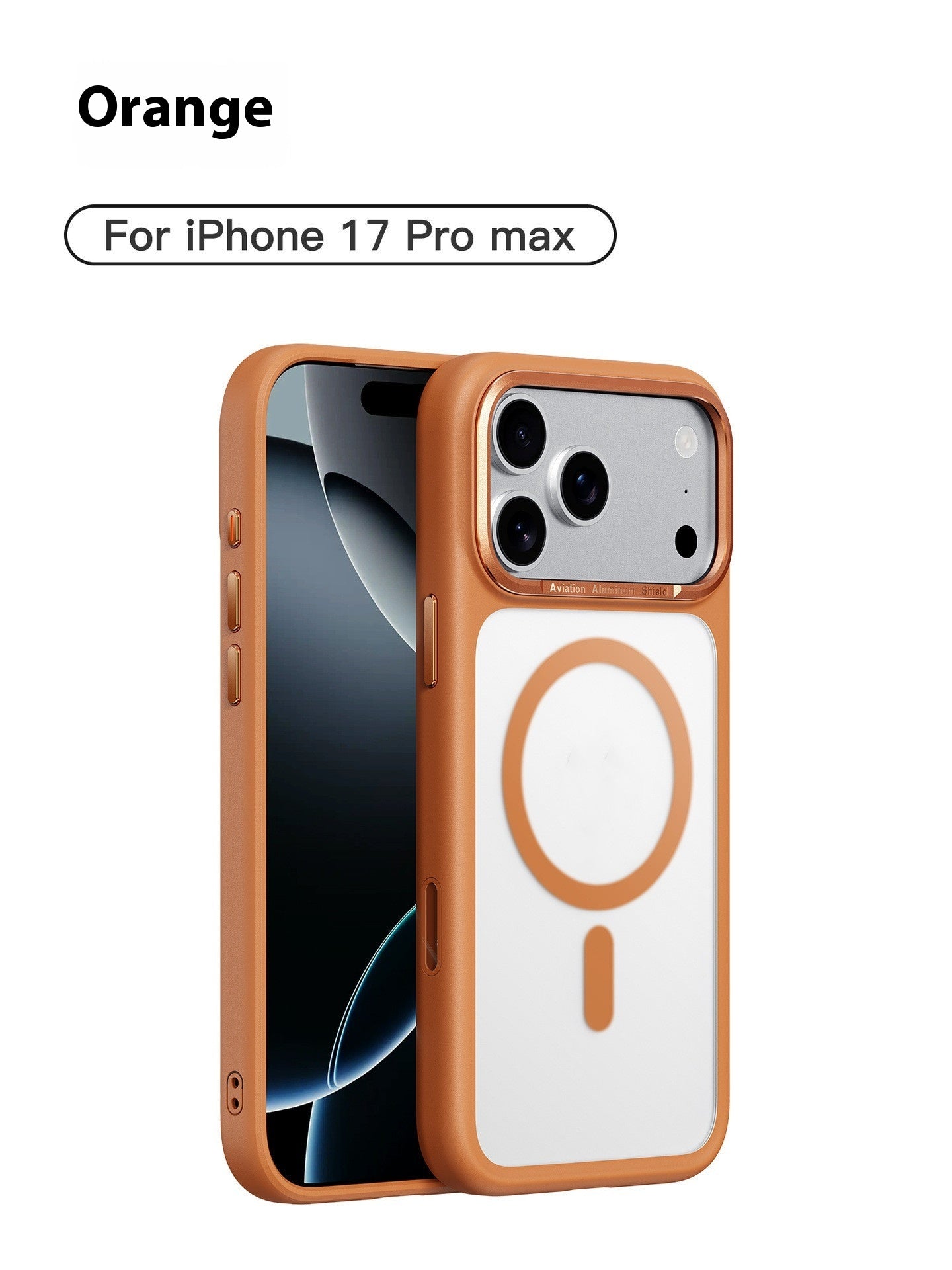 Frosted Magnetic Button Anti-fall Shell Mobile Phone Protective Case