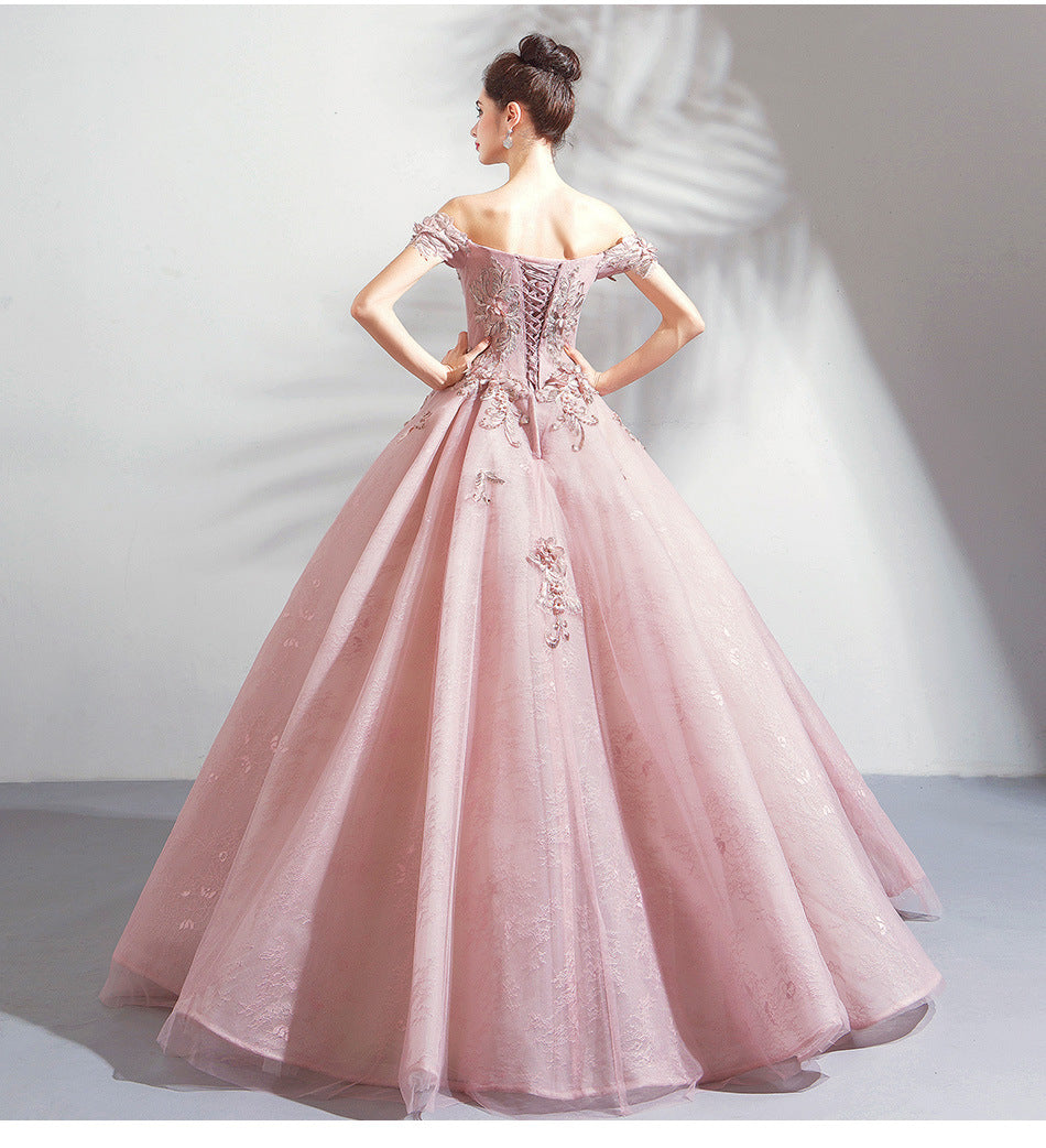 Princess Wedding Dress Bride Wedding Toast