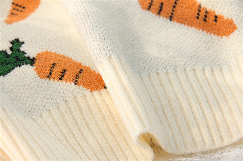 Sweater Female Autumn Winter Outfit Wear Korean Version