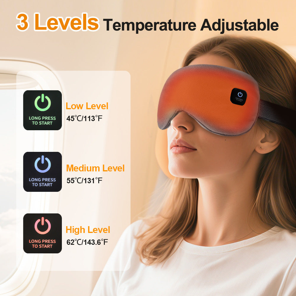 Rechargeable Hot Compress Eye Mask Intelligent Temperature Control Detachable Eye Care Machine