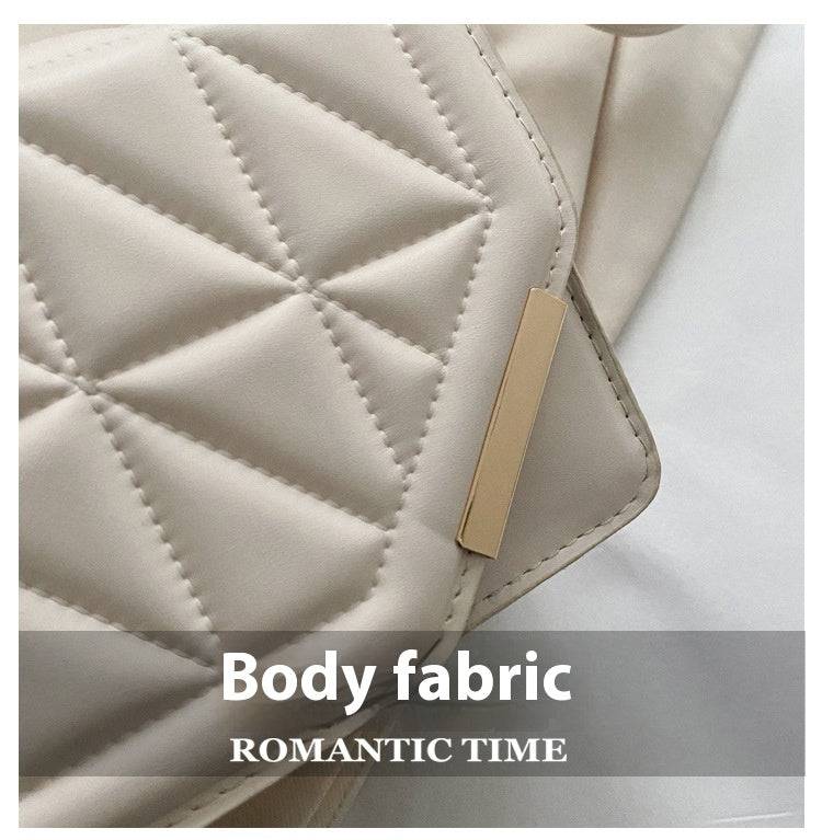 Fashion Solid Color Shoulder Bag