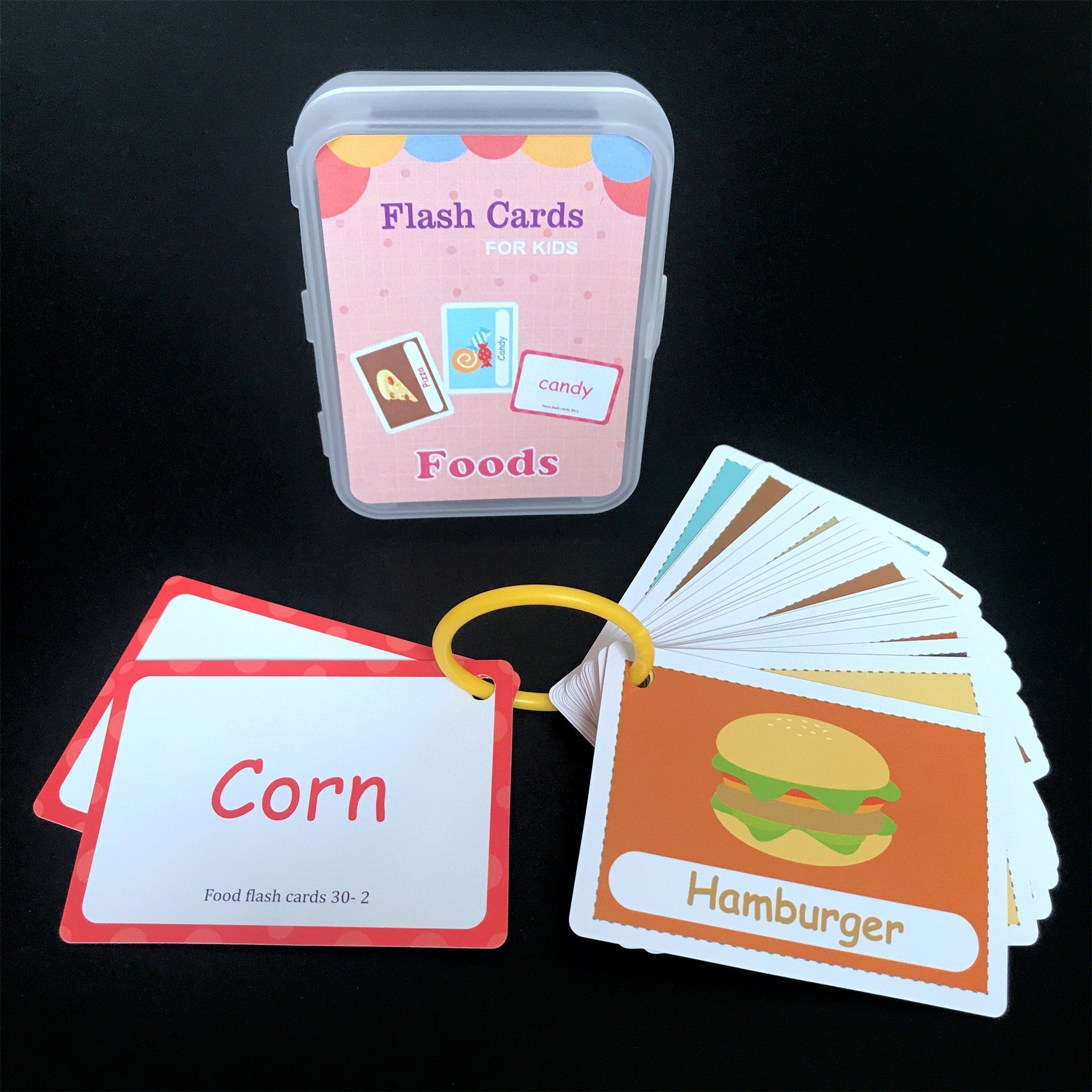 Food Traffic English Learning Card