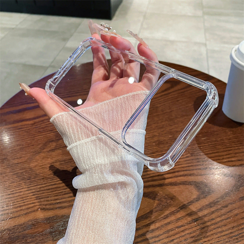 Transparent Airbag Drop-resistant Acrylic Simple Protective Cover