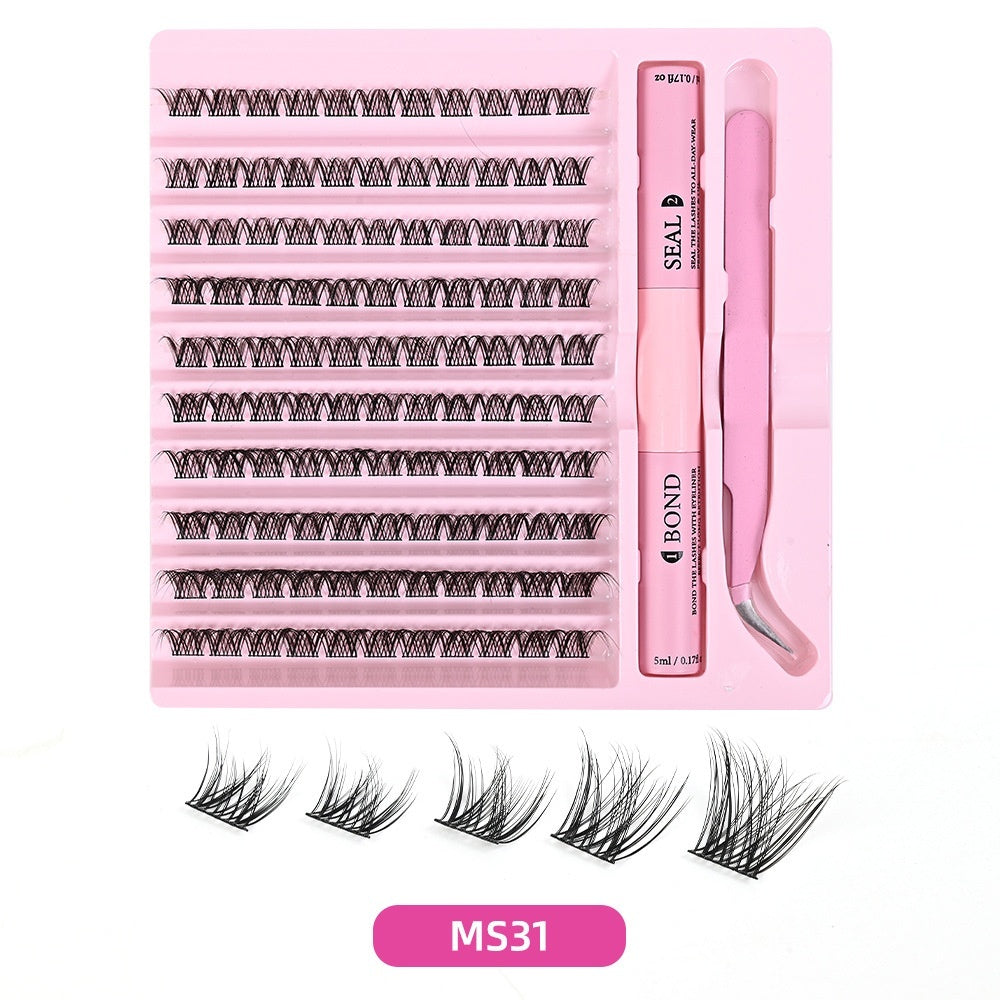 Segmented Single-Cluster DIY Eyelash Kit