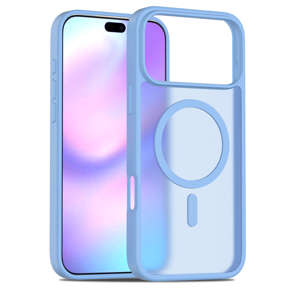 Frosted Skin Feeling Two-in-one Anti-drop Phone Shell