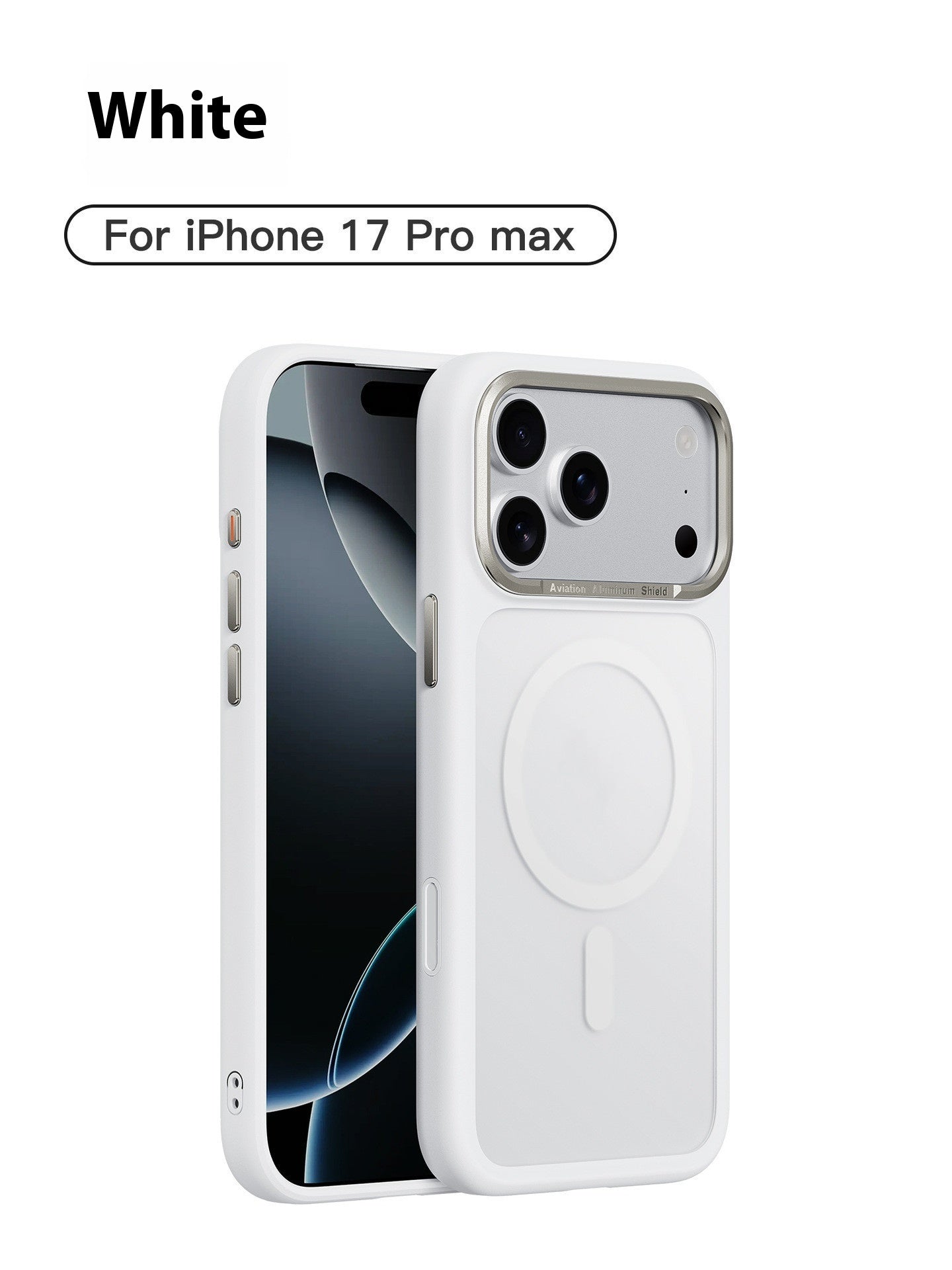 Frosted Magnetic Button Anti-fall Shell Mobile Phone Protective Case