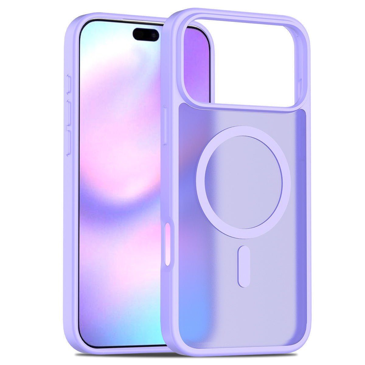Frosted Skin Feeling Two-in-one Anti-drop Phone Shell
