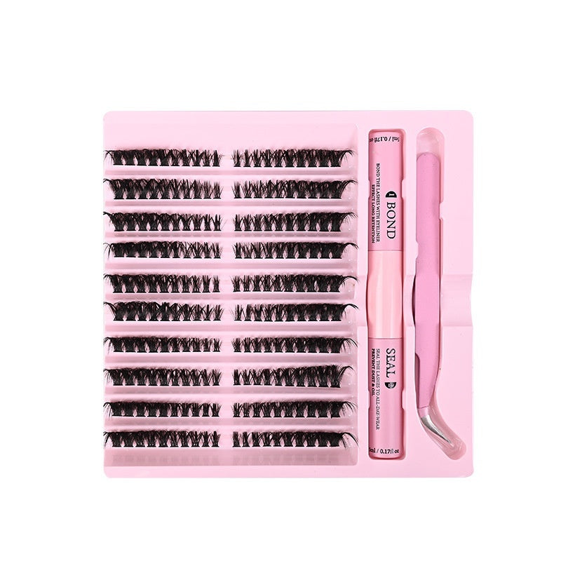 Segmented Single-Cluster DIY Eyelash Kit