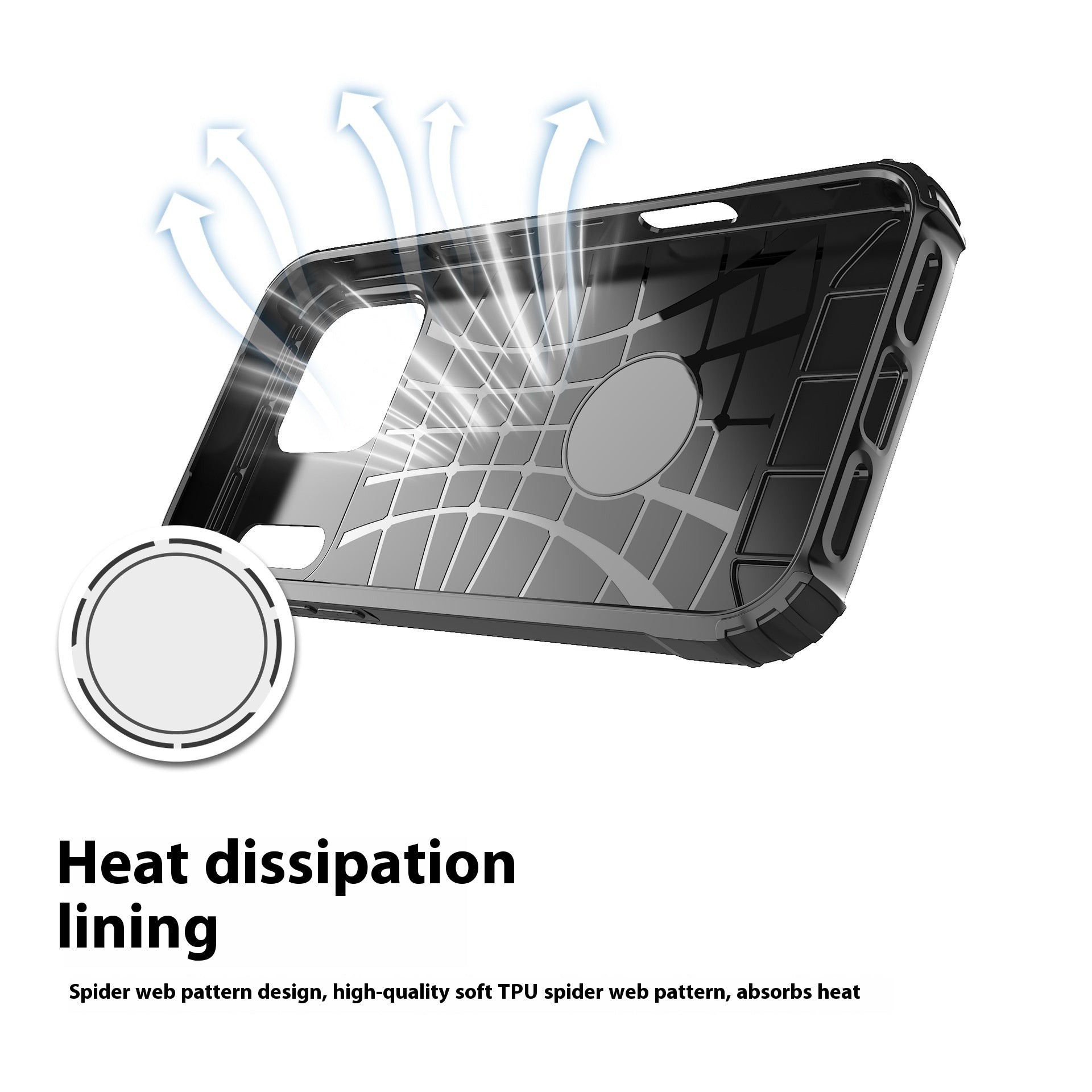 Phone Case Extraordinary Steel Armor Drop-resistant Drop-resistant Protective Cover