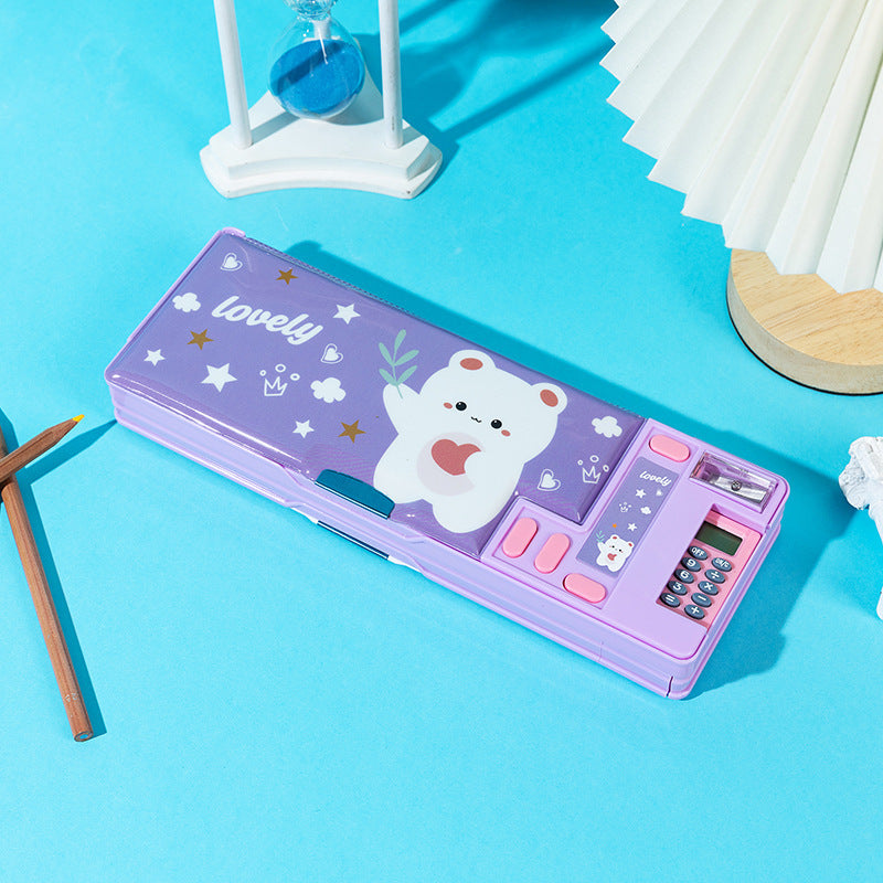 Multifunctional Large Capacity Plastic Pencil-box